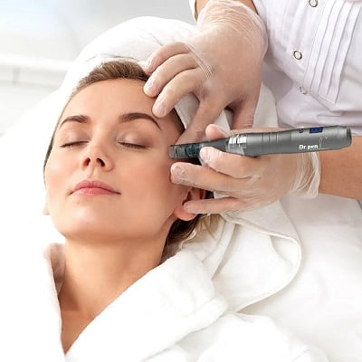 Why haven't I observed the effective results of microneedling on my face