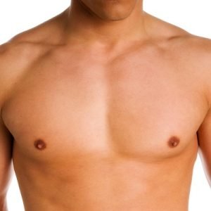 How does male breast reduction get done?