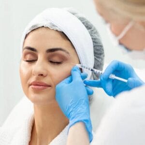 What are the top 3 areas for Botox?