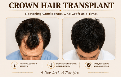 Crown hair Transplant in Islamabad